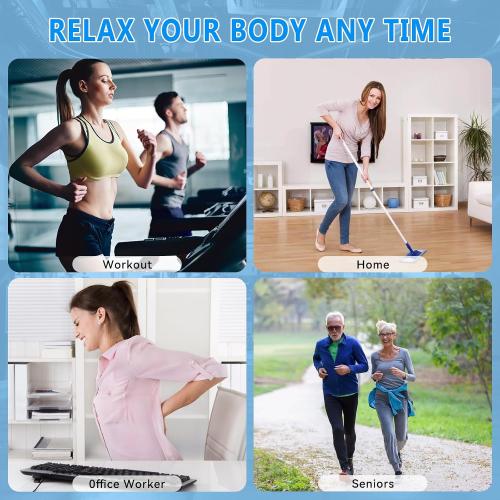 APHERMA Massage Gun, Muscle Massage Gun for Athletes Handheld Electric Deep Tissue Back Massager, Percussion Massage Device for Pain Relief with 30 Speed Levels 9 Heads