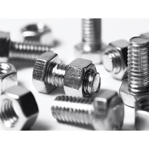 200PCS Nuts and Bolts 1/4-20 x 1/2”, 3/4”, 1”, 1-1/2”, 2”, 2-1/2”, 3” Carbon Steel Hex Bolts and Nuts Assortment Kit Hardware Screws Set (7 Different Sizes)