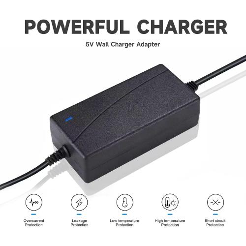 Replacment for Sceptre Monitor Power Cord 12V 5A AC Adapter for Sceptre EC Series 32 30 27 24 22 20 19 15 E248W E225W E205W E275W E209W Monitor Power Supply Cord Charger & More 12V 5V 4A 3A 2A