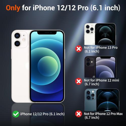 SUPFINE Magnetic for iPhone 12 Case/iPhone 12 Pro Case (Compatible with MagSafe) (Military Grade Drop Protection) Slim Translucent Matte Shockproof with Anti-Fingerprint Phone Case,Pink