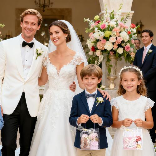 WDSHCR 80 PCS Clear Plastic Gift Bags with Handles, Party Favor Bags with Ribbons, Reusable Goodie Tote Bags for Wedding, Baby Shower, Birthday (Clear 5.1 x 7.5 x 3.1, 80 Pack)