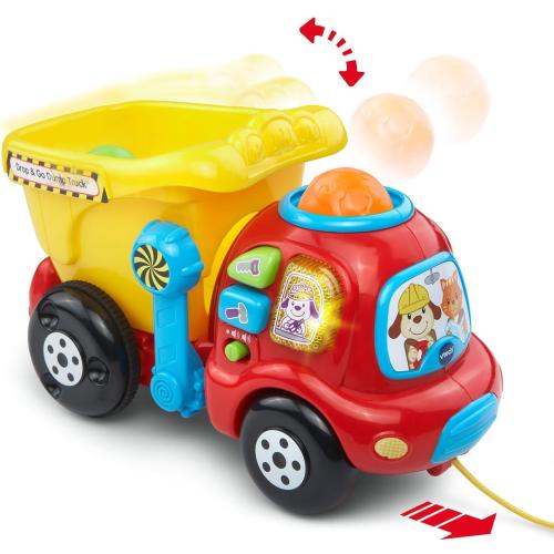 VTech Drop and Go Dump Truck, Yellow