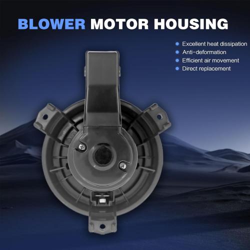 HVAC Heater Blower Motor with Fan Cage Replacement for Honda CR-V 2017 2018 2019 2020 2021 2022 2023,Honda Odyssey 2018-2023, Replace# 79310TLAA51, PM4818,79310THRA41