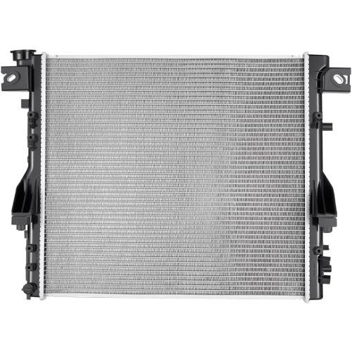 SPELAB CU2957 Radiator Replacement - Fits 2007 2008 2009 2010 2011 2012 2013 2014 2015 2016 2017 Compatible with Jeep Wrangler, 2018 Wrangler JK - 3.6L, 3.8L V6 - Compatible with 4WD, RWD