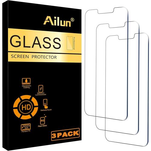 Ailun 3 Pack Screen Protector for iPhone 17e/16e/14/13/13 Pro