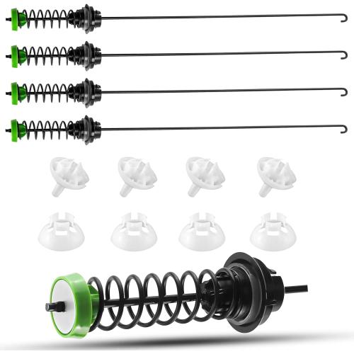 For Whirlpool WTW5000DW0 WTW5000DW1 WTW5000DW3 WTW5000DW2 Washer Suspension Rod (4PCS) Replaces For Maytag MVWX655DW1 MVWC565FW2 MVWC565FW0 MVWC565FW1 MVWC555DW1 MVWX655DW0 MVWX655DW2 | 23.3in