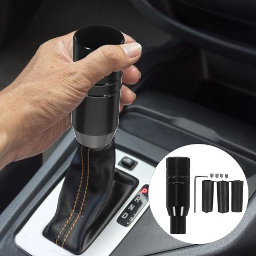 Gatuida Car Gear Shift Knob: Shifter Knobs, Aluminum Alloy Stick Automatic er Handle Heavy Weighted Fit Most Automatic Vehicle(Screw Color Random)