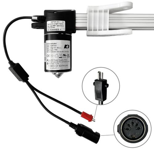 Linear Actuator Kaidi Model KDPT007-141 Power Recliner Lift Chairs Motor | Stroke: 327mm, Minimum Install Dimension: 172mm, Electric Sofa Motor Replacement