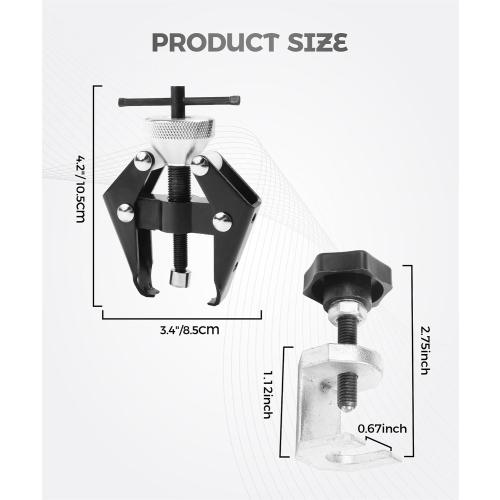 Wiper Arm Puller,Car Accessories Professional Windshield Wiper Arm Removal Tool,Automotive Tools,Heavy-Duty Universal Car Windscreen Repair Tools Kit,Fit for Most Cars and Light Trucks