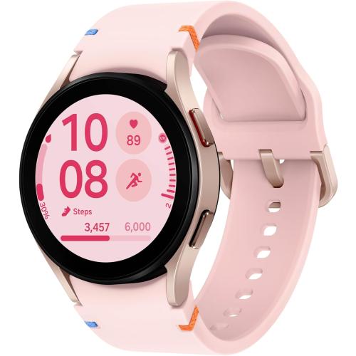 Samsung Galaxy Watch FE 40mm Bluetooth AI Smartwatch w/Fitness Tracking, BIA Sensor, Personalized HR Zones, Heart Rate Tracker, Sleep Monitor, 2024, Pink Gold [US Version, 1Yr Manufacturer Warranty]