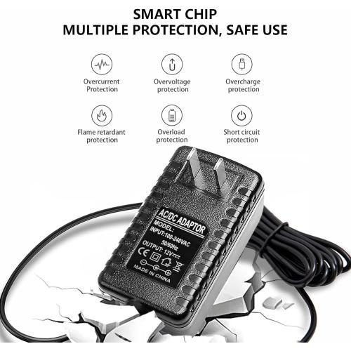 12V 2A Power Cord Adapter Charger Replacement for Spectra Breast Pump S1, S2 Plus, S3 Pro, 9 Plus, SG Synergy Gold, SPS100, SPS200, 6ft Charging Power Cord Cable Led Light