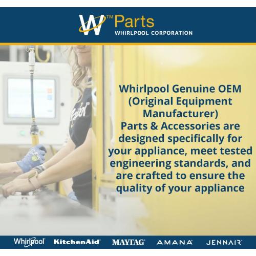 Whirlpool W11130362 OEM Top Load Washer Suspension Rod Kit Part Replaces W10594080, W10735786, W10748956, W10780040, and More