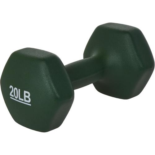 Amazon Basics Neoprene Dumbbell Hand Weights for Exercise and Muscle Toning