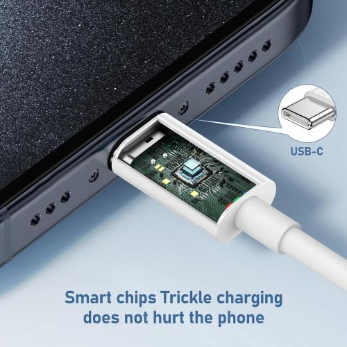 USB C to USB C Cable, 2Pack 60W[10FT 6FT], Type C to C Cable Fast Charging Cord for iPhone 17/16/15/Pro/Pro Max/Plus, iPad Pro, MacBook Air 13 inch/iPad Pro/Air, for Samsung Galaxy and More