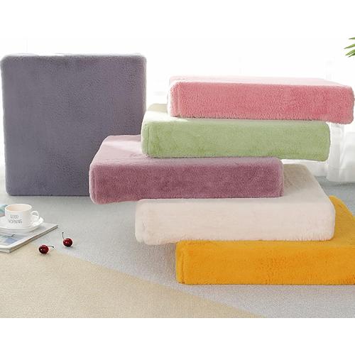 Modern couch cushion,Plush Square Non Slip Cushion Comfort Soft Seat Pad Washable Cover,Solid Color Memory Foam