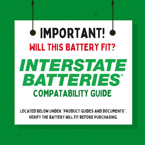 Interstate Batteries 12V 35Ah Deep Cycle Mobility Battery (Group U1 or GT9L) VRLA SLA AGM (L Terminal) Rechargeable Replacement for Scooters, Medical Devices, Wheelchairs (DCM0035L)