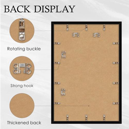 20x30 Poster Frame 2 Pack, 20 x 30 Picture Frame for Posters and Art Prints, Horizontal or Vertical Wall Mounting