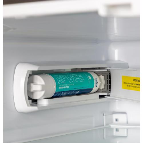 GE RPWFE Refrigerator Water Filter, Genuine Replacement Filter, Certified to Reduce Lead, Sulfur, and 50  Other Impurities, Replace Every 6 Months for Best Results, Pack of 1