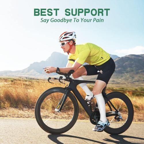 SunFeeling Compression Socks for Women & Men Circulation (3 Pairs) - Best Support for Athletic Running Nurses Recovery Travel