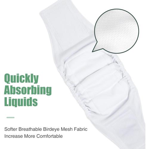 Size S wegreeco Washable Male Dog Belly Band (Stylish Pattern)- Pack of 3 - Washable Male Dog Belly Wrap, Dog Diapers Male (Cool & Sweet Cat)