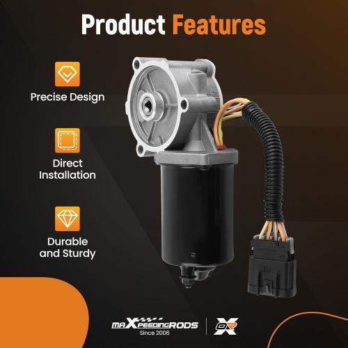 maXpeedingrods 600-908 Transfer Case Shift Motor Actuator for RAM 1500 2011-2015, 3500 2013-2015, 4500/5500 2014-2015 for Cadillac Escalade/GMC Yukon 2003-2005, for Hummer H2 2003-2009 4WD 7 Pins