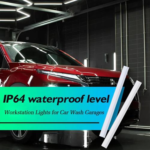 Large Hexagon Garage Lights 14 Hex LED Higher Brightness Lights with Blue Light Rectangle Frame Octagon Honeycomb Lighting for Garage Car Detailing Barber Shop Gym Warehouses.