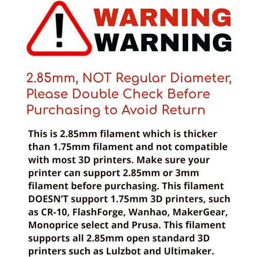 Red Polymaker TPU Filament 2.85mm Red, 0.75kg Shore 95A Flexible 3D Printer Filament 2.85mm - PolyFlex TPU95 3D Printing TPU Filament 0.75kg Red Soft Flexible Filament