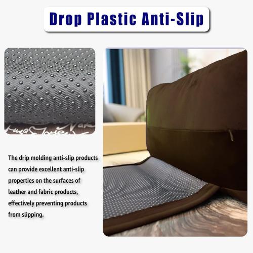 Headrest Pillow with Pearl Cotton Filling - Non-Slip Headrest Cushion for Recliners, Sofas and Loveseats (Chocolate)
