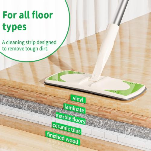 Sweeper 2-in-1 Dry   Wet Cleaning Tool,Professional Floor Mopping and Sweeping Kit Includes 1 Sweeper,40 Dry Sweeping Cloths,6 Wet Mopping Cloths