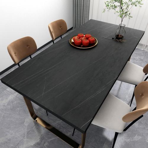 Size  35x120 Black Marble Contact Paper Peel and Stick Countertop Contact Paper Waterproof Marble Contact Paper Black Large Contact Paper for Countertops Renter Friendly Wallpaper, Easy to Use
