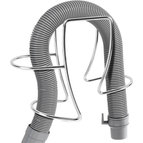 Adjustable Washing Machine Washer Drain Hose Holder Hook, Laundry Tub Hose Guide Clip, Universal Utility Sink Hose Clamp, 304 Stainless Steel (1-PACK)