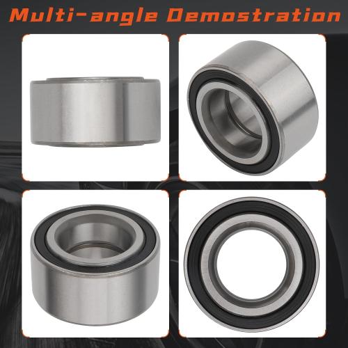 [FWD] DRIVESTAR 510110 Front Wheel Bearing Left and Right Compatible with Ford C-Max 03-18 /Escape 13-19 /Focus 12-18, Transit Connect 14-2023, Lincoln MKC 15-19,w/ABS