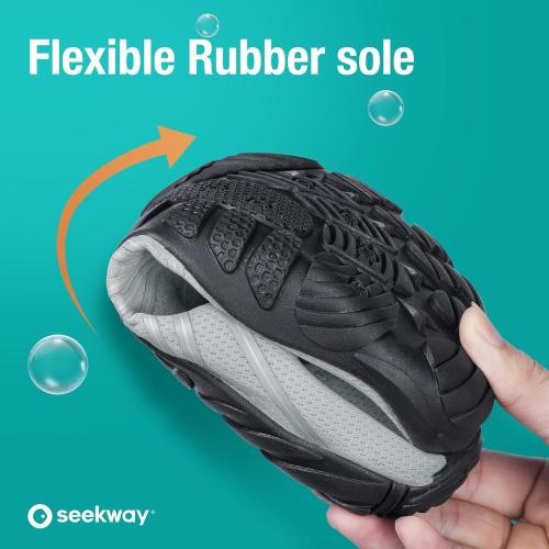 Size 40 Color Green SEEKWAY Water Shoes Men Women Adult Quick-Dry Aqua Sock Barefoot for Beach Swim River Pool Lake Hiking Kayaking Surfing