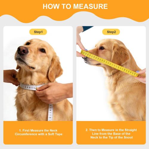Sponge Core Dog Cat Cone Collar for After Surgery Recovery, Inflatable Dog Cone Alternative, Lainergie Dogs Donut Collar Adjustable with 2PCS Cover for Large Medium Small Dogs Cats (Grey Yellow, XL)