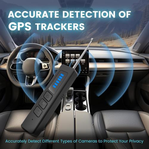 Hidden Camera Detectors, GPS Tracker Detector, Wireless Signal Scanner for, Mini Camera Detector, Suitable for Cars, Travel, Hotels, Office and Home