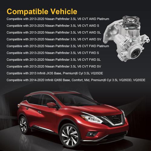 Transfer Case Assembly 33100-3KA0B Compatible with Nissan Murano Pathfinder Infiniti JX35 QX60 3.5L V6 2013-2022 Replace# 331003KA0B