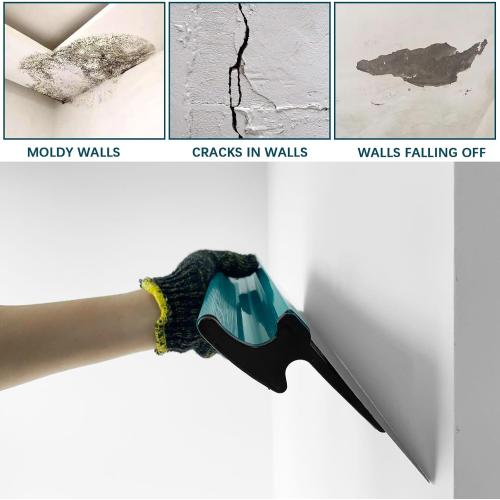 47 Inch Drywall Skimming Blade Green, 0.4mm Stainless Steel Blade, Smoothing and Knockdown Drywall Trowel for Working Area Wall Decoration