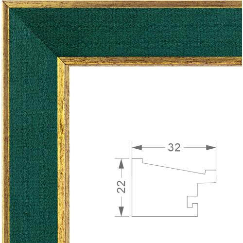 Suede 11x15 Frame - Single Frame, Christmas Elegant Green 11 x 15 Poster Frame with Mat for 8.5x11, 11x15 Picture Frames for Artwork, Puzzles, Photos and Movie Posters