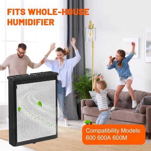 for Aprilaire 4839 Humidifier Maintenance Kit Humidifier Models 600, No. 35 Water Panel Humidifier Replacement Filter Compatible with Aprilaire Humidifier Models 600, 600A, 600M