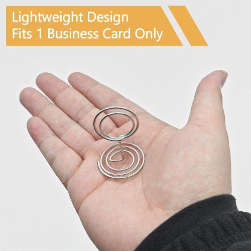 30PCS Table Number Holders Place Card Holder - Photo Holders for Tables, Cards Stand Name Menu Clips, Table Sign Holders for Wedding Anniversary Birthday Party, Silver