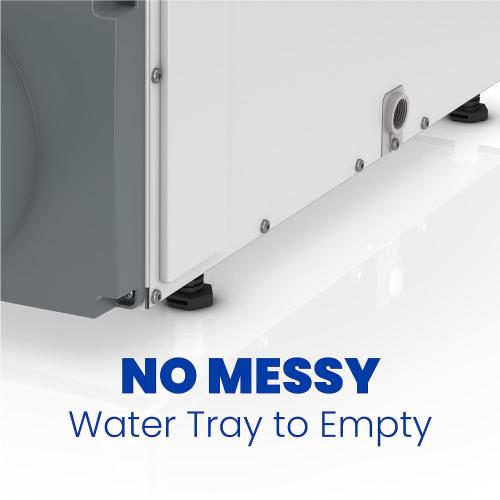 AprilAire E070 Crawl Space Dehumidifier for Basement & Crawlspace – 70-Pint High-Capacity Commercial Dehumidifier for Homes Up to 2,200 Sq. Ft. with Pump, Drain Hose, & Hanging Kit for DIY Install