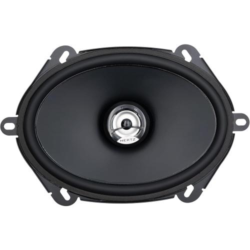 Black HERTZ Dieci Series DCX-5703 5x7 Two-Way Coaxial Speakers - Pair
