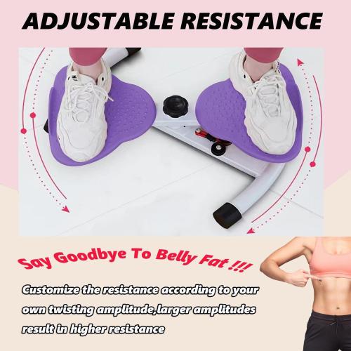 Waist Twister Machine Exercise, Twist Board for Exercise, Waist Twisting Machine, Adjustable Waist Twister Board Waist Sculptor Twist Exercise Machine, Ab Twister Board