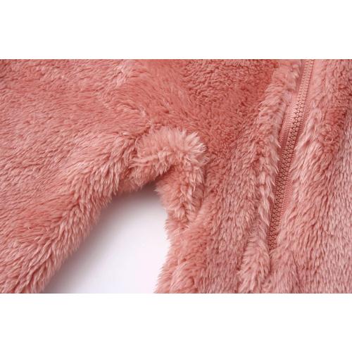 6-9 Months Newborn Baby Snowsuit Fleece Lined Onesie Outfits Warm Hooded Romper for Infant