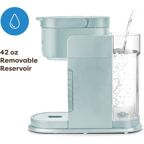 Keurig K-Express Single Serve K-Cup Pod Coffee Maker, 3 Brew Sizes, Strong Button Feature, 42oz Removable Reservoir, Mint