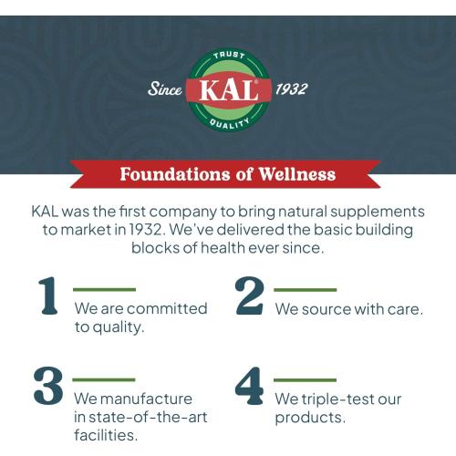 KAL Magnesium Malate 400mg, Chelated Magnesium Supplement with Malic Acid, Healthy Energy & Muscle Function Support, Enhanced Absorption, Vegan, Non-GMO, 45 Servings, 90 Veg Tabs