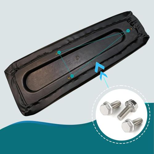 QYMOTO 19 CT200U Seat, Upgraded Coleman CT200U Mini Bike Seat 200cc Powersports Seats,Replacement Bike Seat Cusion Pad Parts Minibike Accessories