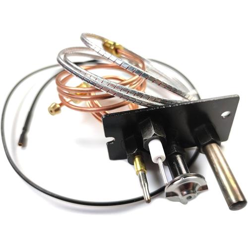 10002264 Pilot Assembly NG Fireplace Replacement of HHT Majestic & VC NG Pilot Assembly for Fireplaces, Fryer with 750mV Thermopile