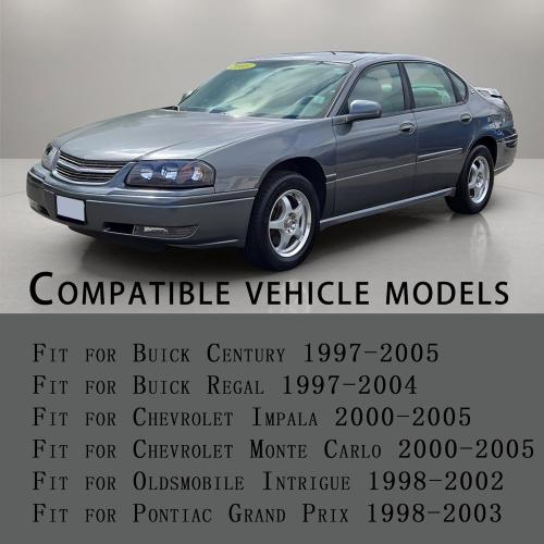 1 Pair Front Windshield Wiper Arm Kit Compatible with 1997-2005 Buick Century Regal Chevrolet Impala Monte Pontiac Grand Prix Carlo Intrigue Replaces OE 42539 42691 15237916 15237915