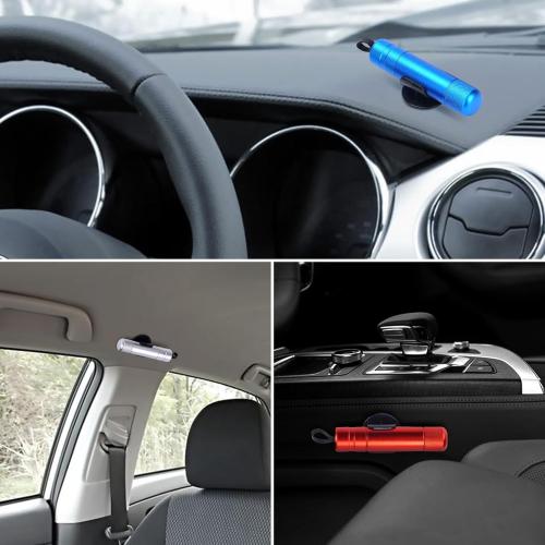 LANBOUY 2 Pack Car Window Breaker Seatbelt Cutter Tool, Glass Breaker Hammer Seatbelt Cutter Safety Glass Breaking, Life Saving Safe Emergency Escape Tool (Red)